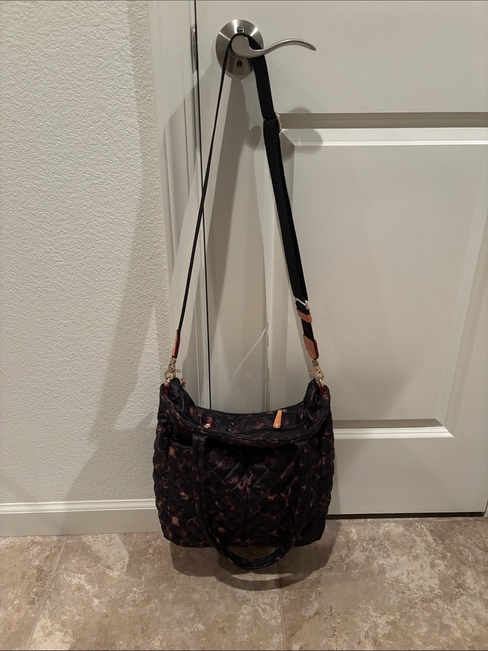 MZ Wallace Metro Quatro Bag in Tortoise - Picture 3 of 10